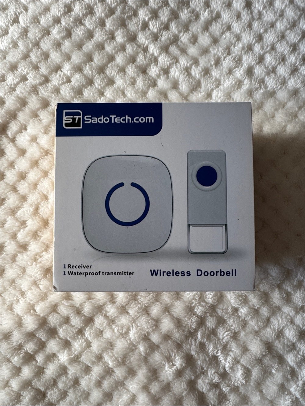 🔔🆕 SadoTech Wireless Doorbell Kit | Plug-In Receiver | Waterproof Button